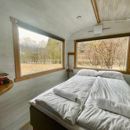 Вилла Tiny House With Terrace Флам Экстерьер фото