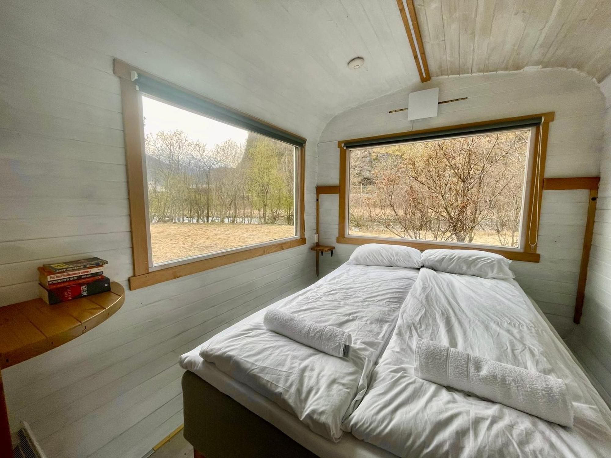 Вилла Tiny House With Terrace Флам Экстерьер фото